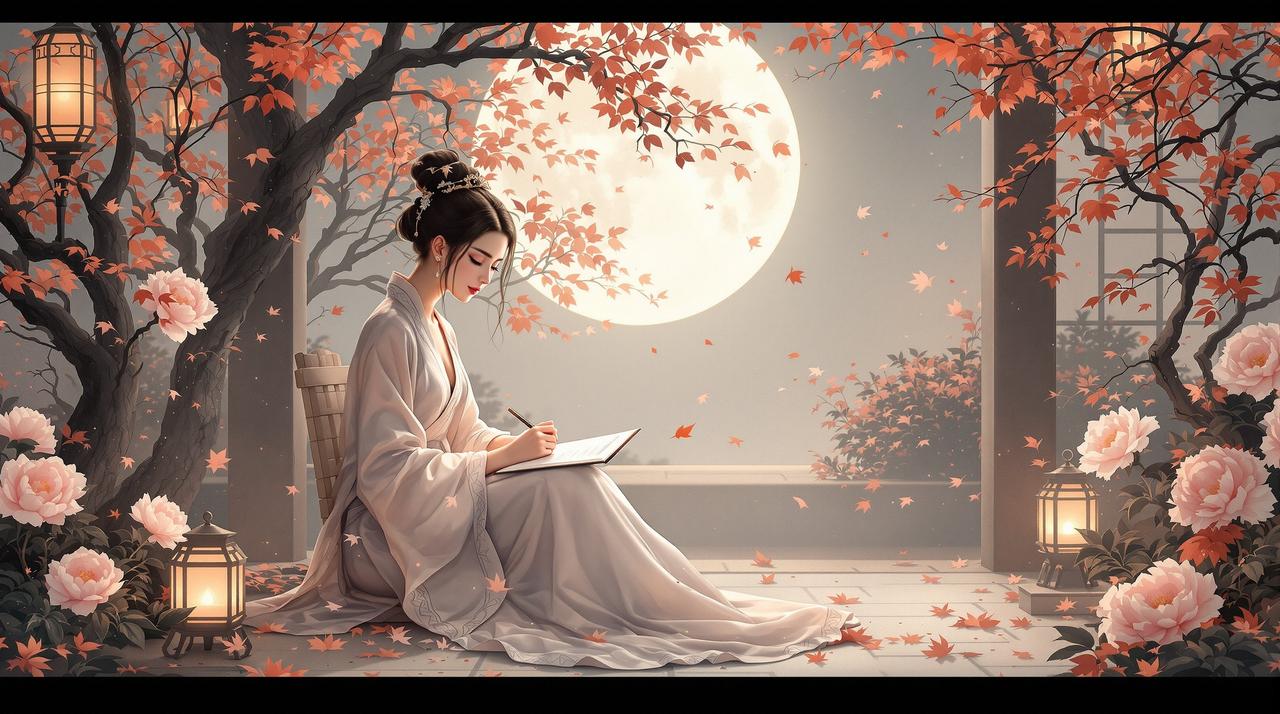 手机视频 - 花间词话·李清照与牡丹