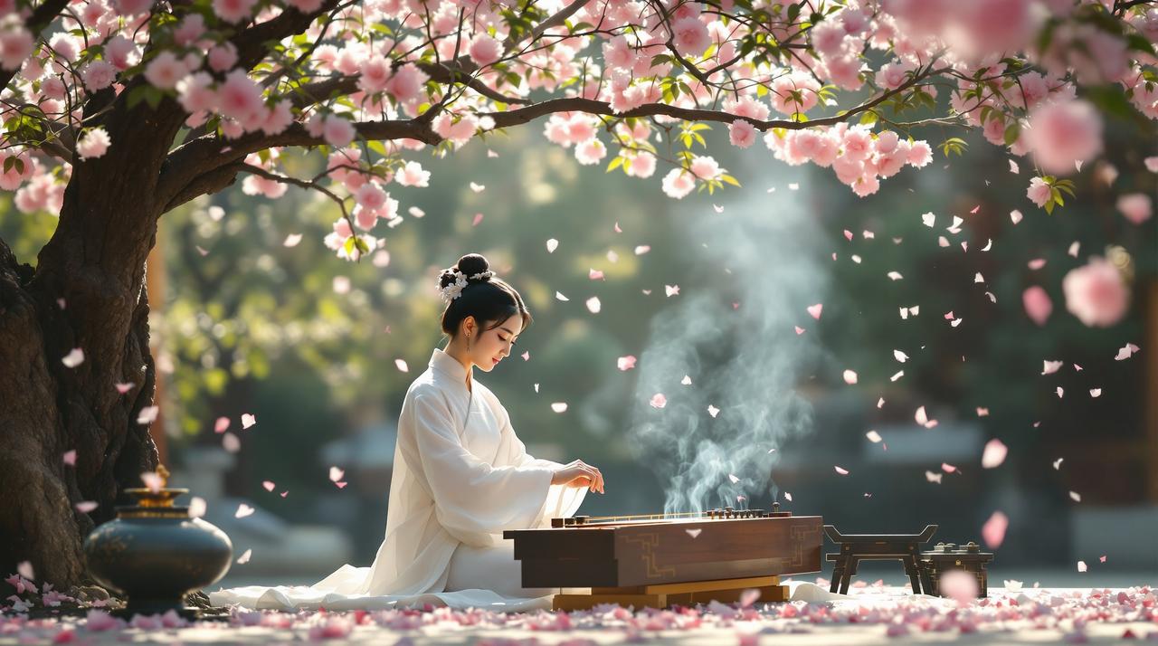 手机视频 - 牡丹花下·古琴雅韵